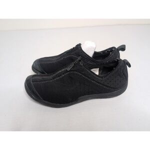 Merrell Lorelei Shoes 9 Black Mesh Walking Athletic Sneaker Zip Minimalist Flats